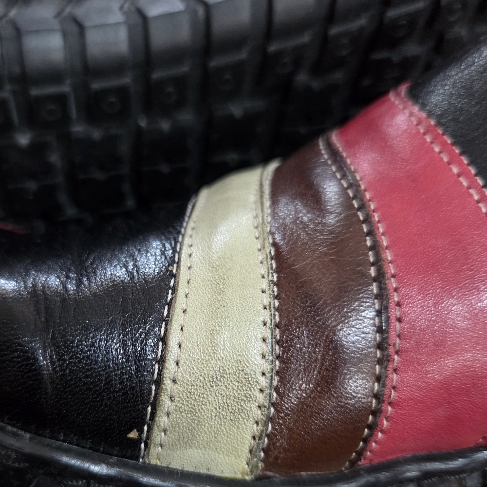 Spring Step Neeta Leather Button MultiColor Leather Slip On Shoes Size EU39US8.5 - Picture 11 of 16